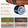 Luggage Sets, 3pcs ABS Hardside Lightweight Suitcase, Expandable Suitcase w/Spinner Wheels Collision-Protection Angle TSA Lock Carry On 20"+24''+28" - 3 of 4