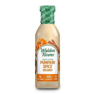 Walden Farms Pumpkin Spice Coffee Creamer, 12 oz Bottle - 1 of 4