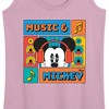 Women's - Disney - Music And Mickey Graphic Racerback Tank - 2 of 4