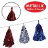 Beistle Metallic Tassel Garland, 9.75" x 8', (2/Pkg) Multicolored - 4 of 4