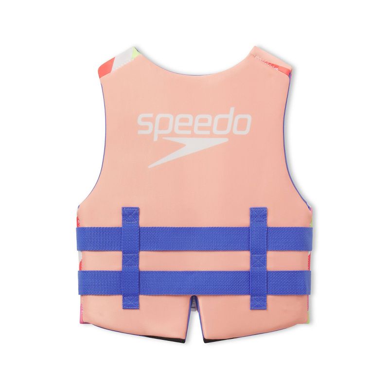 Speedo Youth PFD Life Jacket Vest - Pink Parasol, 3 of 6