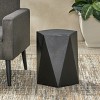 Mayeerty Fashionable Modern  End Table Side Table Black - 3 of 4