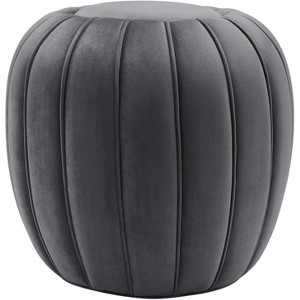 Modway Celebrate Channel Tufted Performance Velvet Ottoman - 1 of 3