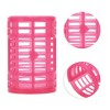 Unique Bargains Women's Heatless Voluminous Hair Roller 2.48"x1.57" Rose Red 6pcs - 3 of 4