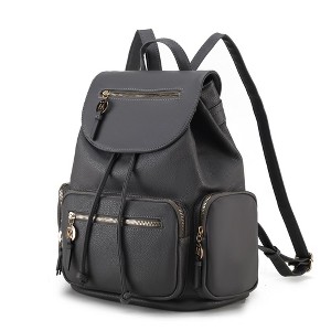 MKF Collection Ivanna Vegan Leather Women’s Oversize Backpack by Mia K - 1 of 4
