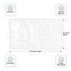 Covers&All Transparent Tablecloth Covers, Clear Heavy Duty Protectors 8 mil 200 GSM 6 oz, Clear, 54 in x 78 in inches - 2 of 4