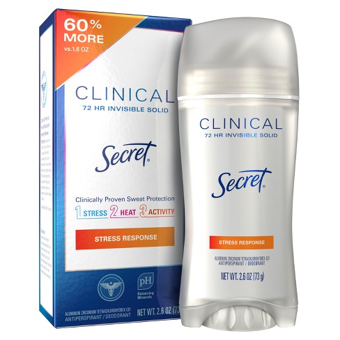 Secret Clinical Strength Invisible Solid Antiperspirant And 