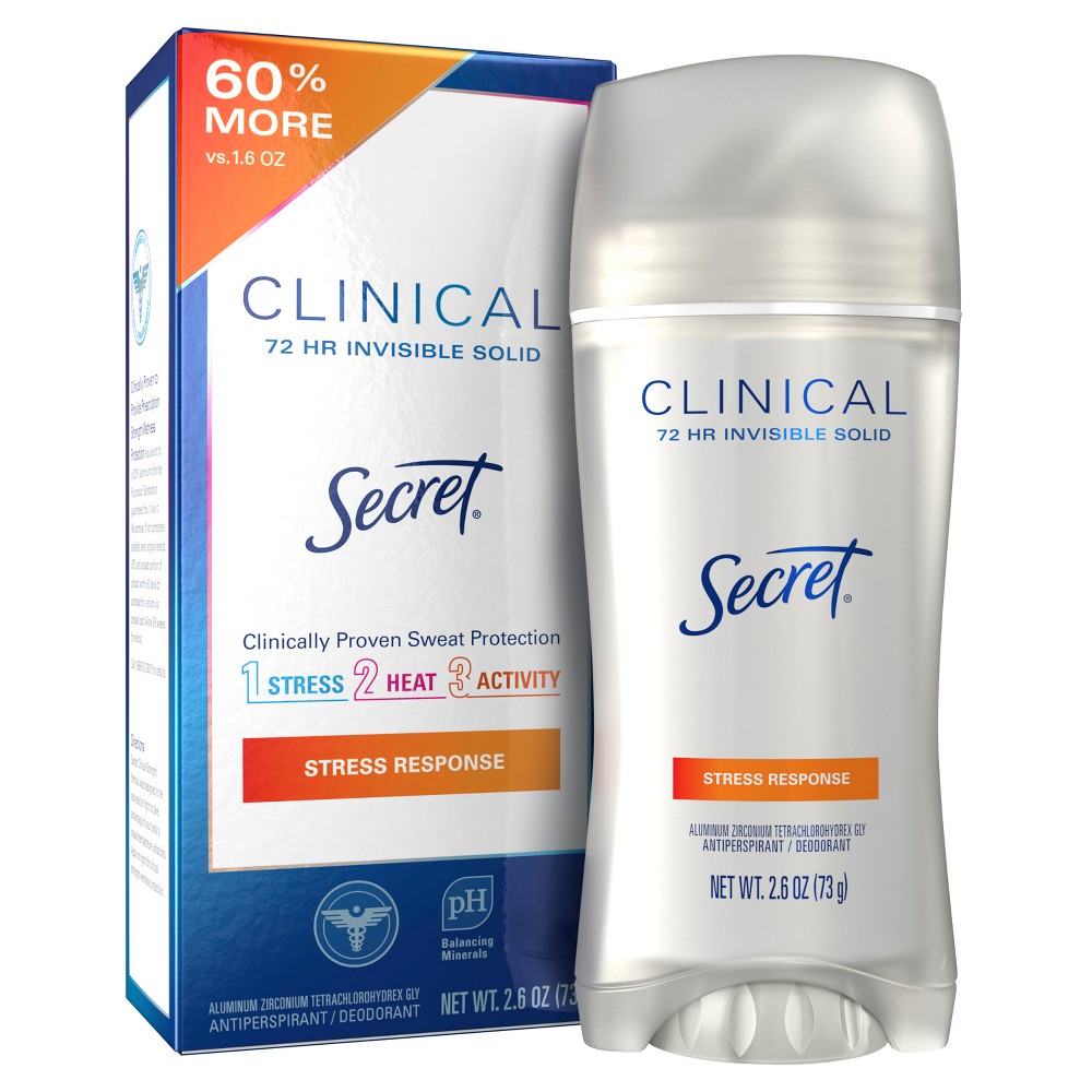 Photos - Deodorant Secret Clinical Strength Invisible Solid Antiperspirant and  for 