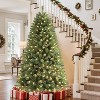 4.5ft/6ft/7.5ft/9ft Artificial Christmas Tree, Full Xmas Tree with  Foldable Base, Metal Hinges & Sturdy Metal Stand for Holiday Decor - 2 of 4