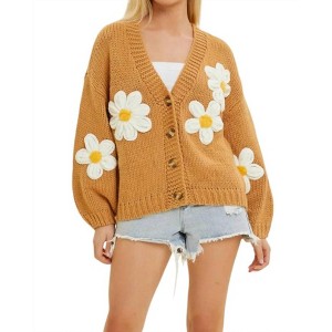 Women's Daisy Cardigan - Baevely by Wellmade - 1 of 2