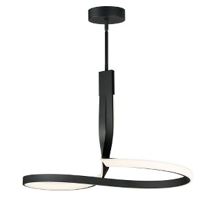 ET2 Lighting Serpentine 1 - Light Pendant in  Black - 1 of 4