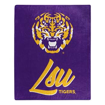 NCAA Signature LSU Tigers 50 x 60 Raschel Throw Blanket