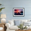 Stupell Industries Island Sunset Over Docks Framed Print Under Glass, Black, 23" x 17" - 3 of 4