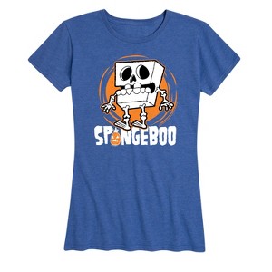 Women's - SpongeBob SquarePants - Spongeboo Short Sleeve Graphic T-Shirt - 1 of 4