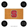 EvergreenNCAANorth Carolina State Wolfpack Logo Natural Coir 28 x 16 Inches Indoor Outdoor Doormat - 4 of 4