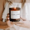 Sweet Water Decor Warm & Cozy 11oz Amber Jar Candle - 2 of 3