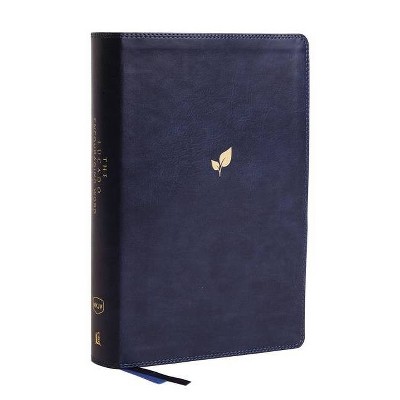 Nkjv, Lucado Encouraging Word Bible, Blue, Leathersoft, Comfort Print - by  Thomas Nelson (Leather Bound)