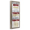 Stupell Industries Vintage Cinema Projector Phrases, 11" x 25" - 3 of 4