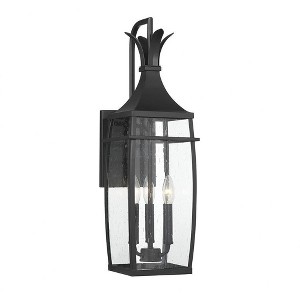Savoy House Montpelier 3 - Light Wall Light in  Matte Black - 1 of 3