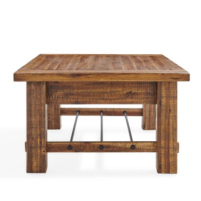 Durango Industrial Wood Coffee Table and Two End Tables Set