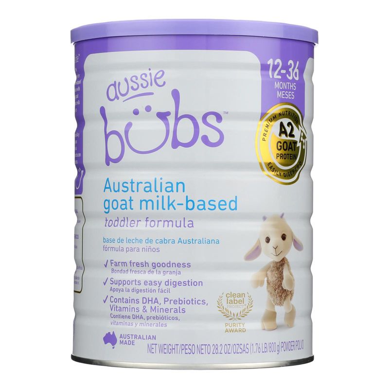 Aussie Bubs Australian Goat Milk-Based Toddler Formula - 28.2 oz, 1 of 7