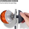 Can Opener Manual Heavy Duty, Solid Steel Hand Manual Can Open with Magnet for Kitchen Camping, Gray - 4 of 4