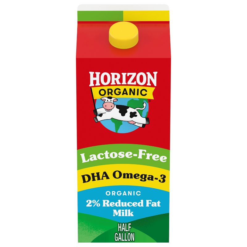 Horizon Lactose Free + DHA 2% Milk - 64 fl oz, 1 of 10