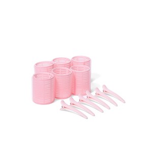 Hair Roller Clip Set Rose Pink - Bullseye's Playground™ - 1 of 4
