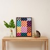Schatzi Brown Alice Check Multi Art Canvas - Society6 - 3 of 4