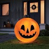 34" Oversized Pumpkins Halloween Decorative Prop Orange - Hyde and EEK! Boutique™ - 2 of 4