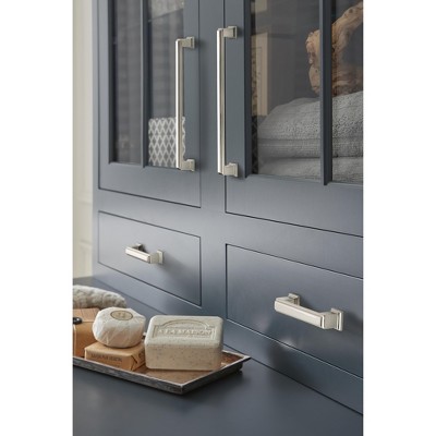 Brushed Nickel Traditional Cabinet Bar Pull with Mounting Hardware