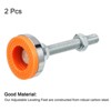 Unique Bargains Carbon Steel Non-Skid Adjustable Furniture Table Feet Leveling Feet 2 Pcs - 3 of 4