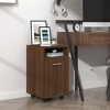 CLIHOME Filing File Cabinet for Home Office, Small Rolling File Cabinet, Printer Stand, Hanging File Folders - 2 of 4