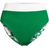 Lands' End Women's Chlorine Resistant Reversible Ultra High Leg High Waisted Bikini Swim Bottoms - 3 of 4