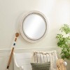 Wood Handmade Wall Mirror Distressing White - Olivia & May: Farmhouse Style, MDF Frame, No Assembly Required - 2 of 4