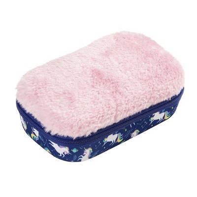 ZIPIT Fluffy Pencil Case for Girls