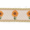 Earth Rugs Sunflower Oval Stair Accent – Lodge, Cabin, and Farmhouse Style 27"x8.25" - 2 of 3