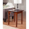 AFI Furnishings Shaker End Table Set of 2 with Charger AW - 3 of 4