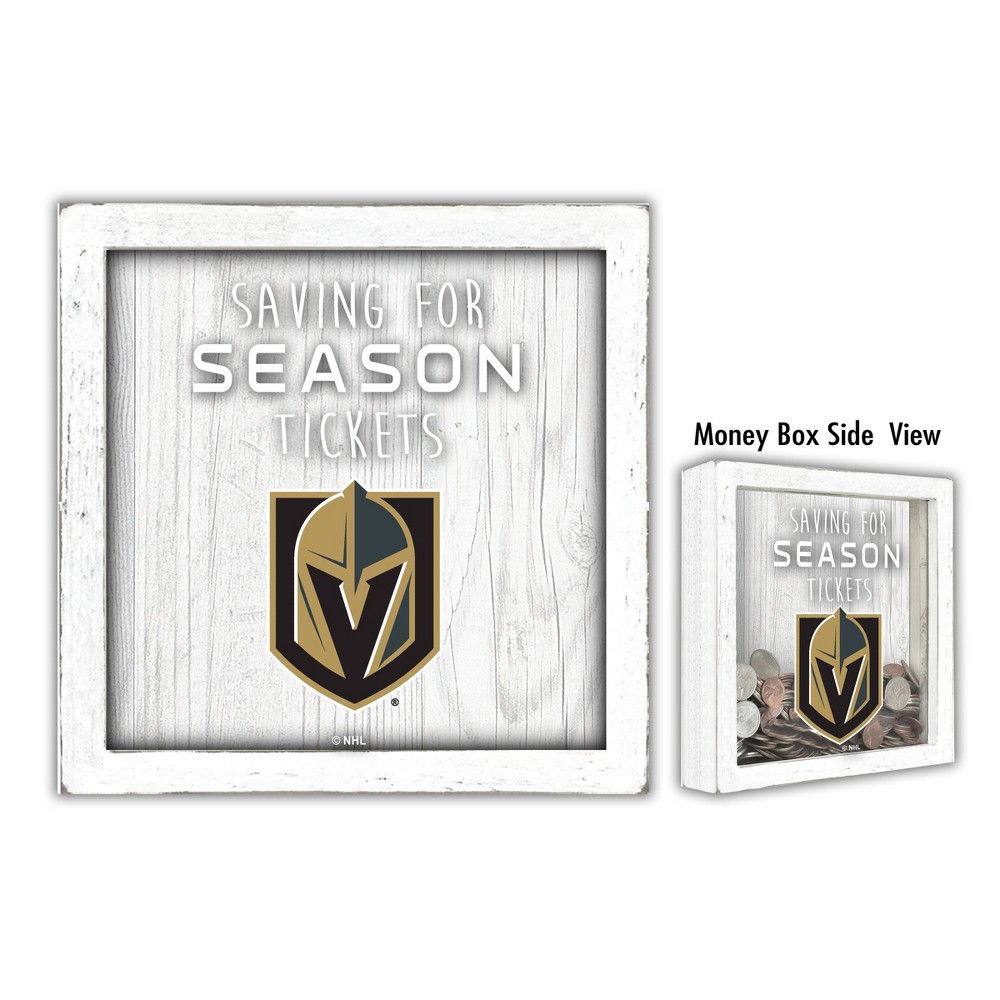 Photos - Coffee Table NHL Vegas Golden Knights Saving for Tickets Money Box