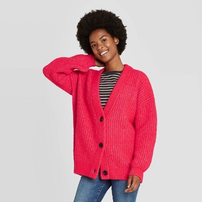 target red cardigan