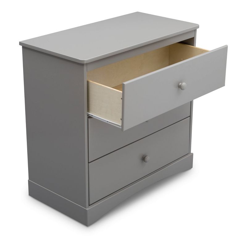Delta Children Skylar 3-Drawer Dresser with Changing Top, 5 of 17