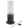 Northlight 19.75" Bio Ethanol Round Portable Tabletop Fireplace with Black Decorative Base - 3 of 4