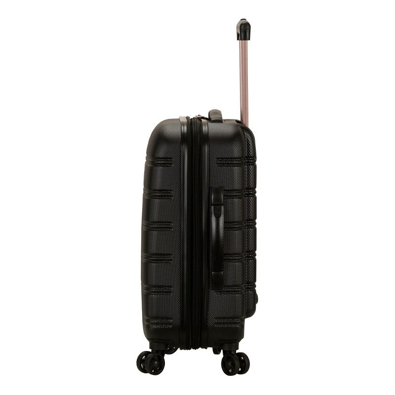 Rockland Melbourne Expandable Hardside Carry On Spinner Suitcase, 4 of 14