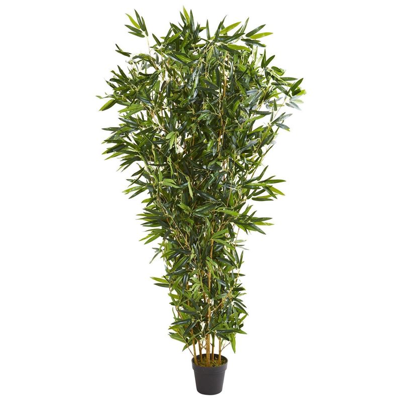 Nearly Natural 6-ft Bamboo Artificial Tree (Real Touch) UV Resistant (Indoor/Outdoor), 1 of 4