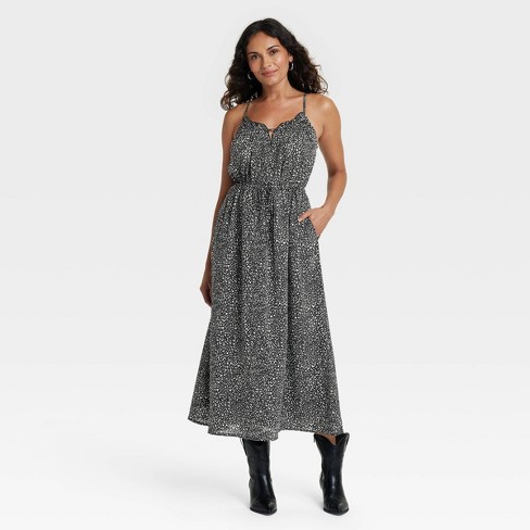 Women's Smocked Midi Sundress - Universal Thread™ - image 1 of 3