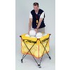 Sportime Fold-A-Cart with Yellow Nylon Bag, 30 x 26 x 26 Inches - 2 of 3