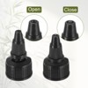 Unique Bargains Liquid Dispensing PP Squeeze Bottle Twist Top Caps 24 Pcs - 4 of 4
