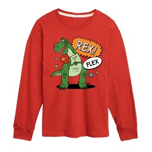 Boys' - Disney - Rex Flex Long Sleeve Graphic T-Shirt - 1 of 4