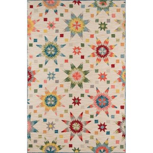 Arleta Tufted And Hooked Rug - Momeni - 1 of 4