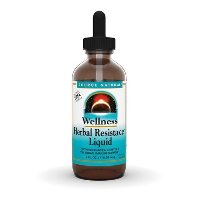 Wellness Herbal Resistance (Alcohol Free) by Source Naturals, Inc.  -  4 oz Liquid